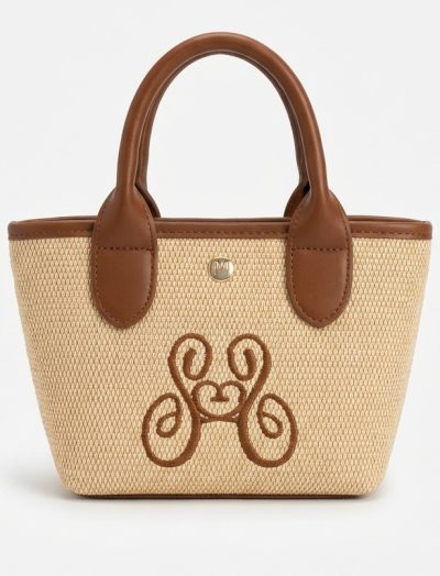 Mini bag Sesheams con logo ricamato