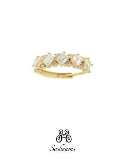 Anello "Baguette Gold"