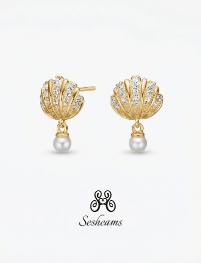 Orecchini Conchy Perlina - Gold
