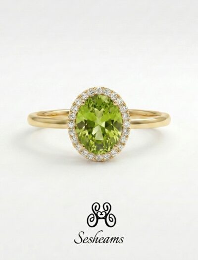 Anello Royal Verde Lime