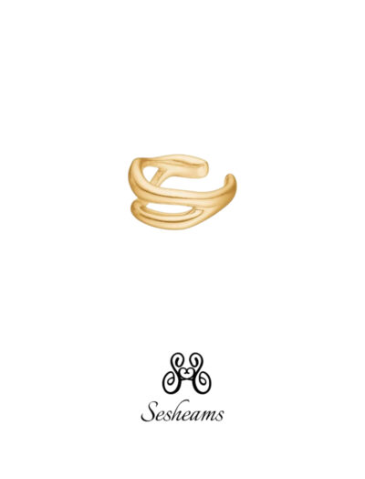 Ear Cuff Fluid Gold